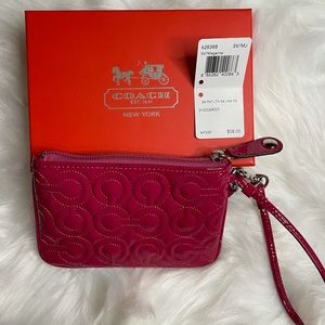 Coach Magenta Wrislet (New)